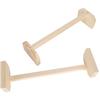 2pcs Chicken Perch Wooden Large Bird Stand Training Hens Roosting Stand Natural Pet Supplies