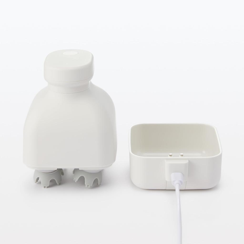 MUJI Аккумуляторная щетка для ухода за кожей головы, которую можно использовать в ванной LA1GSA1A MJ-ECB1