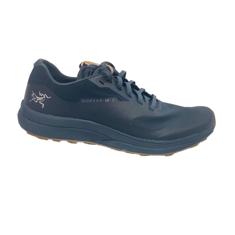 Arcteryx Norvan LD 2 Comfortable Fabric Shock Absorption Slip Resistant Durable Waterproof Low Top Running Shoes Men sneaker Deep-Blue L07309100