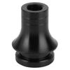 M12x1.25 Shift Knob Boot Retainer Aluminum Alloy Adapter for Manual Transmission VehiclesBlack