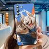 Аниме Zootopia Judy&Nick для Samsung Galaxy S24 S23 S22 S21 S20 FE S10 S10E Plus Ultra Pro Lite 5G черный мягкий чехол для телефона