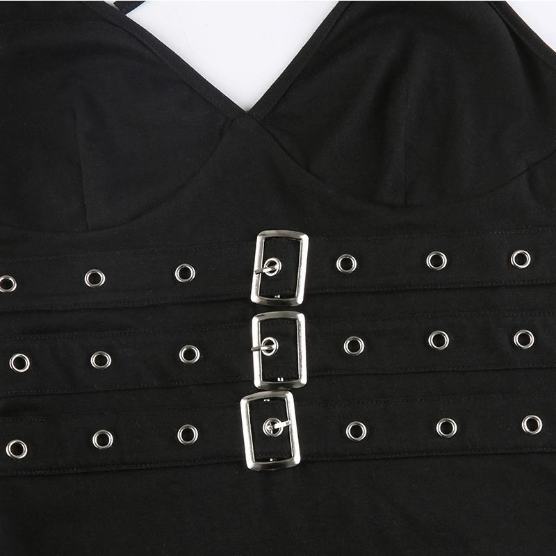 Y2k бандажный укороченный топ черный топ с открытой спиной на шнуровке милый летний свитер для вечеринки, пляжа, женский ретро базовый мини-жилет в стиле панк