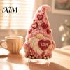 Stress Relief Art Activities Gnome Fabric Poke Kit, Festive Designs, DIY Craft Valentine Day Handmade Gifts Halloween Christmas Ornament
