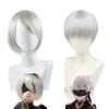 Cos Nier automata2Bcos Wig Silver Gray Wig 9S Nier automata2Bcos Short Hair