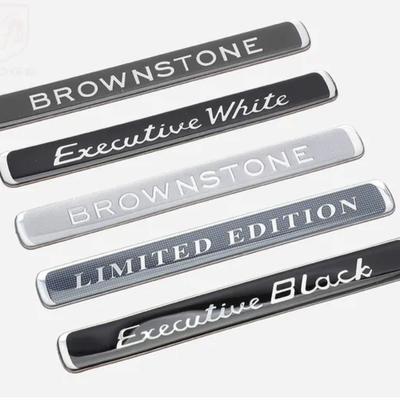 Автомобильные наклейки, авто значок, эмблема, наклейка Brownstone Executive, белый, черный, ограниченная серия для F/ord N/issan T/oyota S/koda D/odge E/tc. Все автомобили