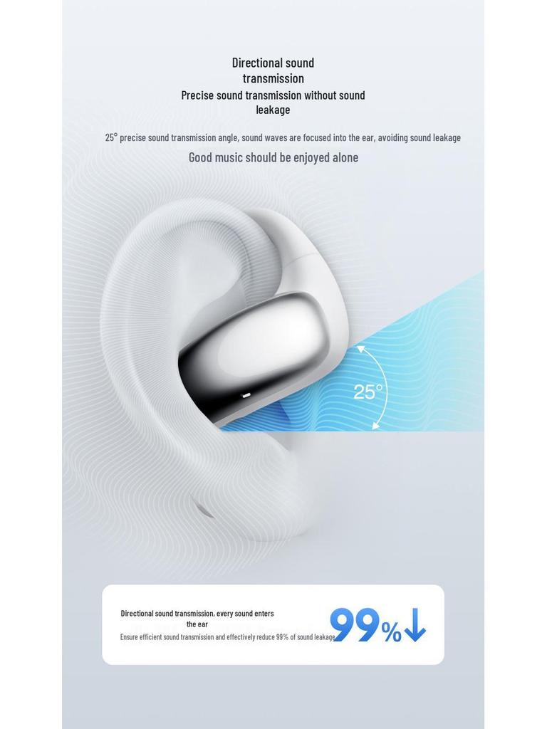 Беспроводные Bluetooth-наушники V22 для спорта, не вставляющиеся в ухо