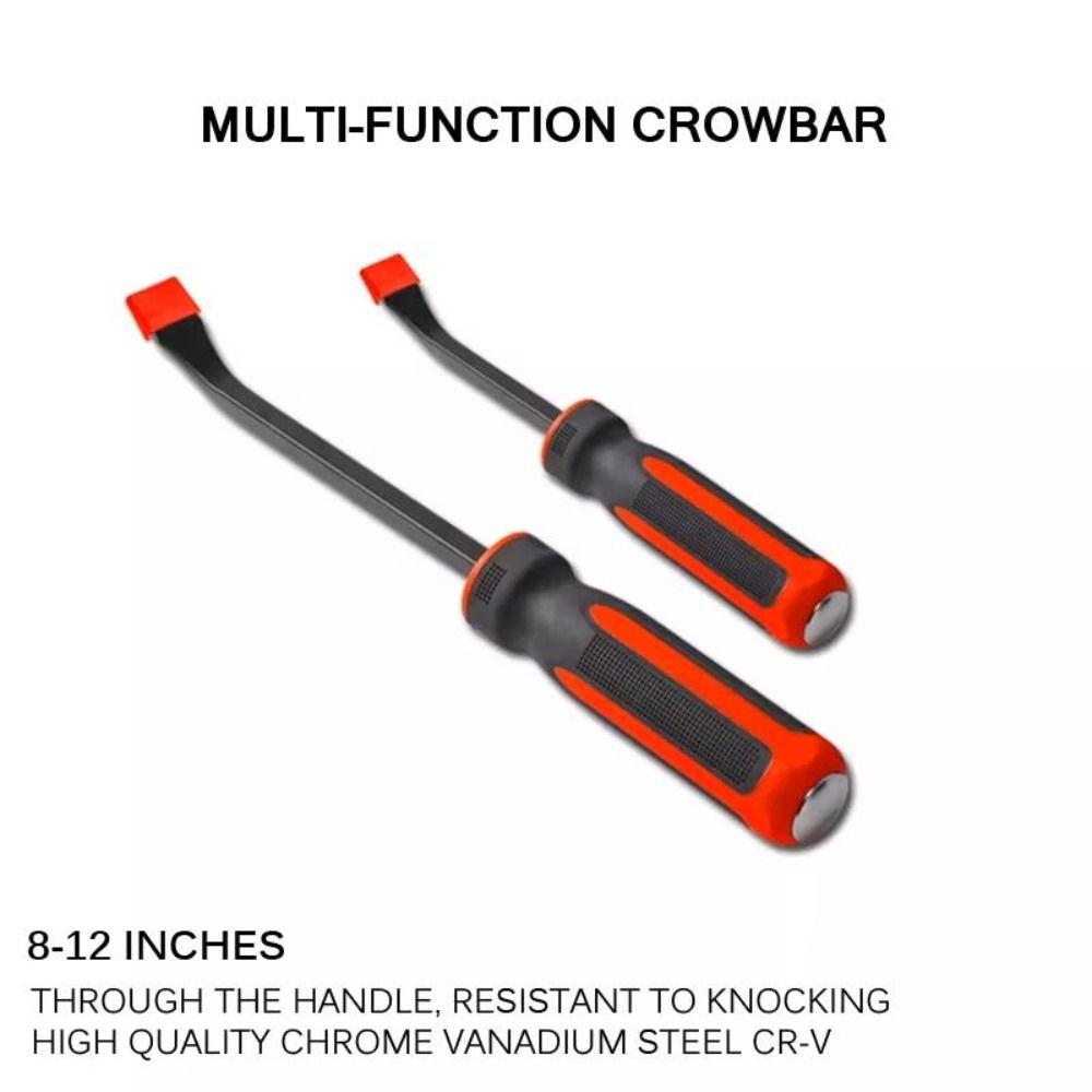 30° Long Tire Crowbar CV-R Car Pry Bar Multi-Function Heavy Duty Crowbar