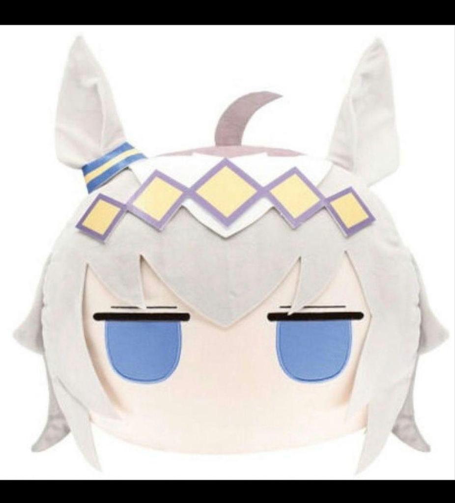 Uma Musume Cinderella Gray BIG Face Plush Toy Oguri Cap