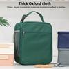 Lunch Box Bag Convenient School Supply Easy To Clean Insulated Bento Box Bag Practical Freshness Preservation Oxford Cloth