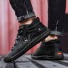 New Retro Large Size Martin Boots Men's Outdoor Casual Men's Leather Shoes Velvet High-top Cotton Shoes Directly from the Manufacturer 48