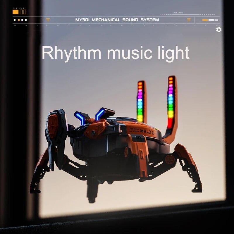 Conelz Mecha беспроводной Bluetooth-динамик звук свет ритм сабвуфер TWS стерео AudioHIFI динамик