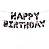 Balloon Set Aluminum Foil Balloons Bow Ribbon Happy Birthday Letter Ornament Letter Balloons  Party