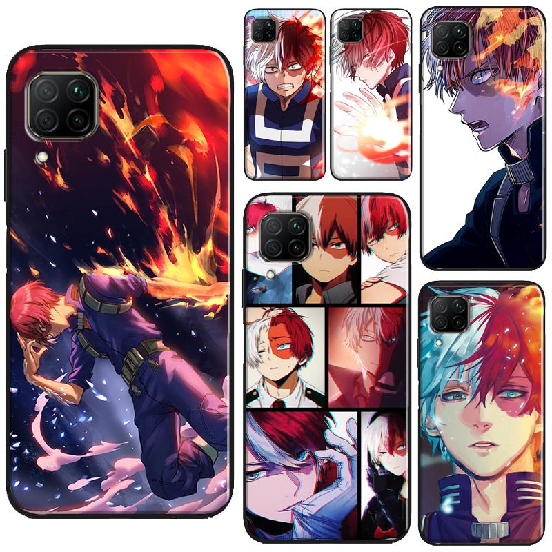 Чехол для телефона аниме Shoto Todoroki для Huawei P40 Lite P20 P30 Pro Nova 5T P Smart Z 2019 2021 Honor 50 10i 8X 9X