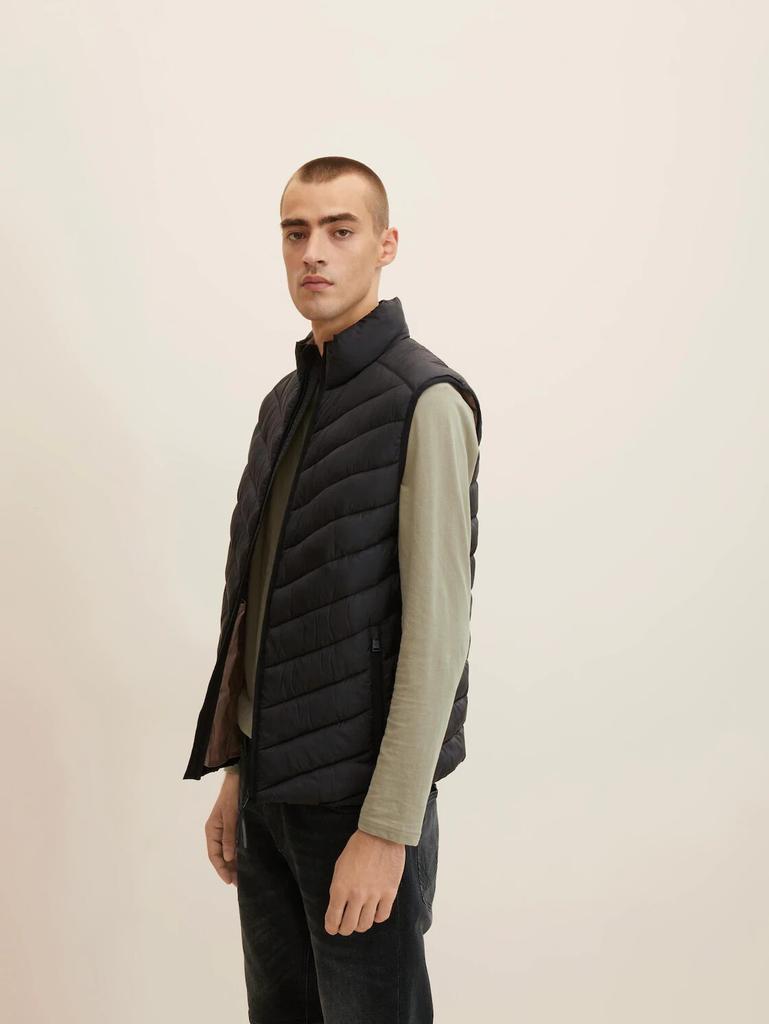 Winter Jacket Tom Tailor Quilted Vest (1031473) Black