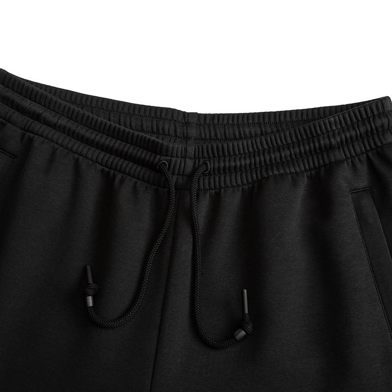 Anta Серия Kyrie Свободные Прямые Удобные Баскетбольные Вязаные Спортивные Длинные Штаны Унисекс Низ Базовый-Черный 172611303-1