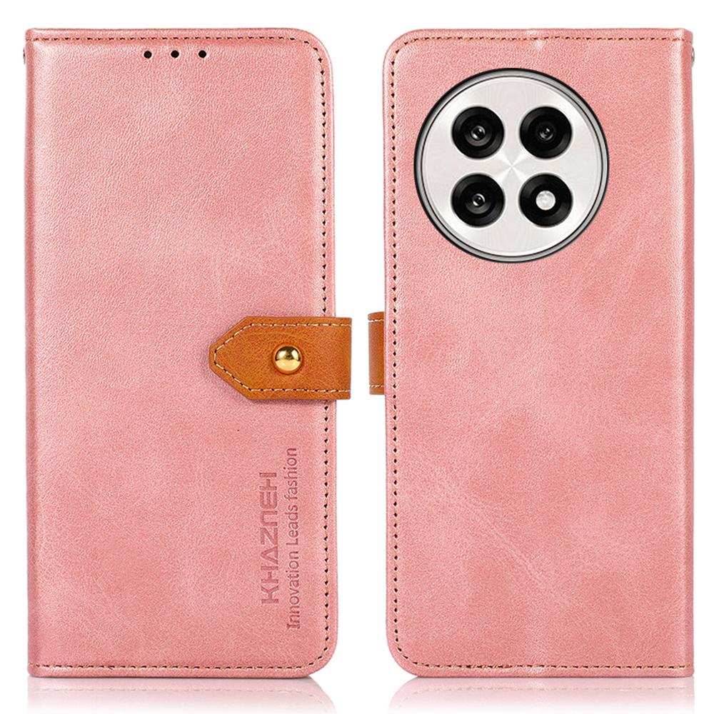 KHAZNEH Wallet Phone Case For OnePlus 13R 5G/Ace 5 5G/Ace 5 Pro 5G Stand Leather Flip Cover