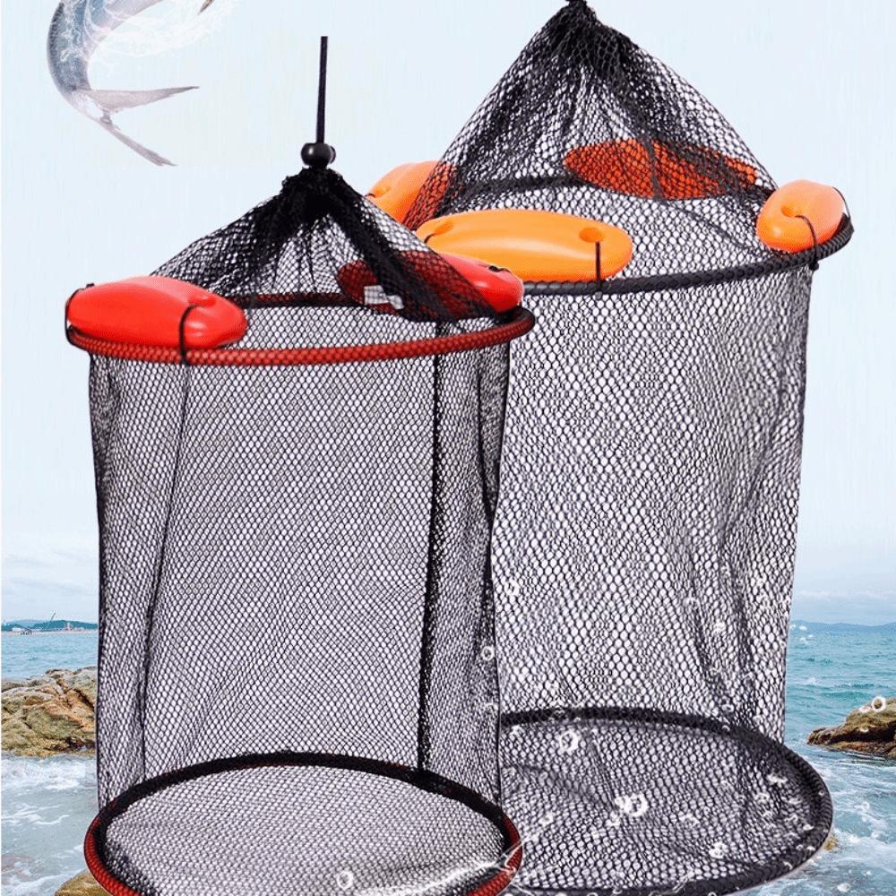 Thickened Woven Fish Shrimp Basket Storage Bag Mesh Landing Bucket Anti-jump Net Lobstering