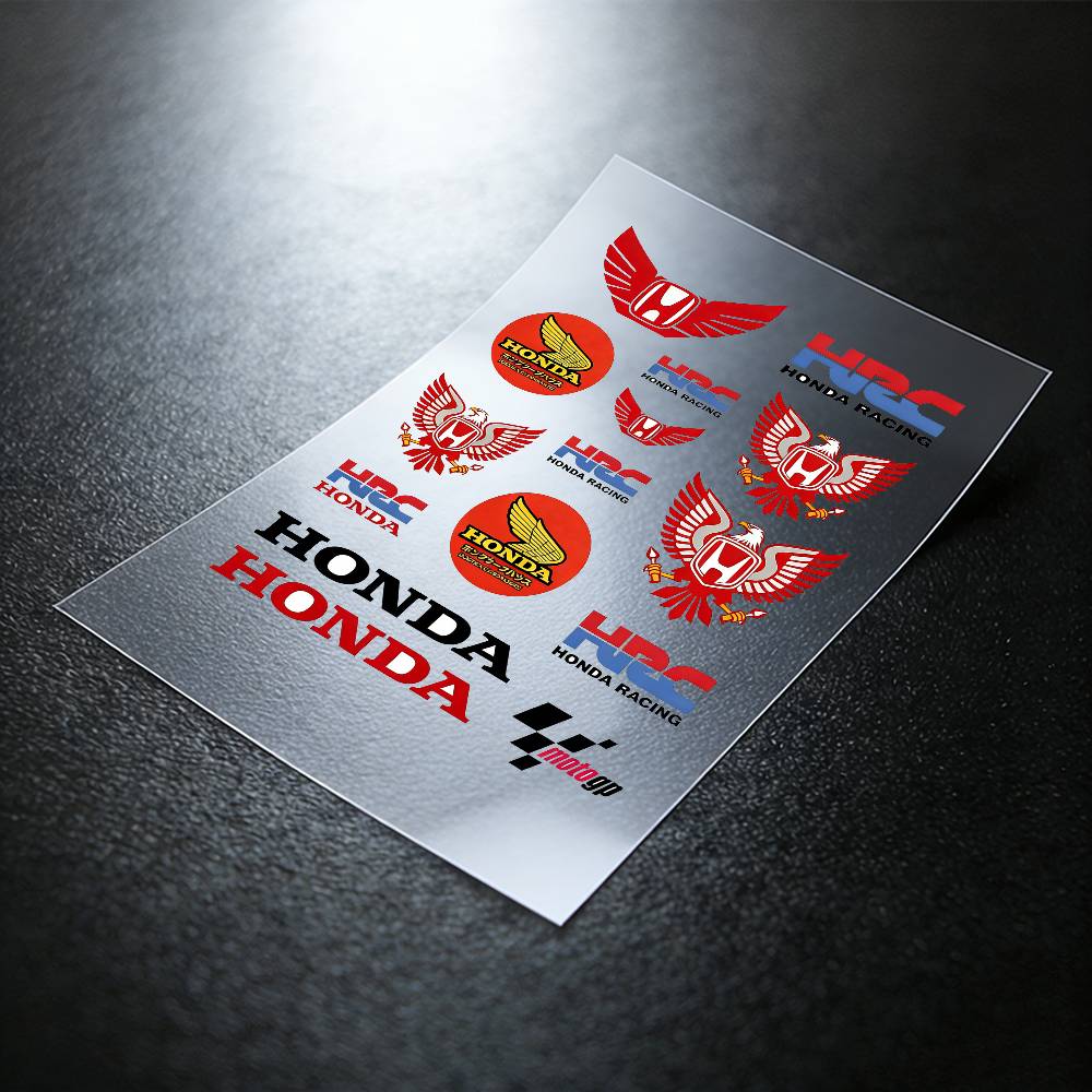 Светоотражающие наклейки для мотоцикла Honda, 3M, Предупреждение о безопасности ночью в темноте, Шлемы для скутера, TV7