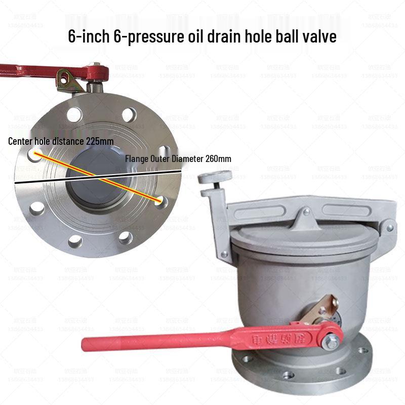 Double-Sealed Stainless Steel DN100/4-Inch Sight Glass Ball Valve for Oil Depot