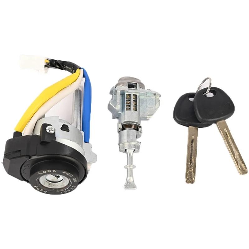 NEW-Car Ignition Lock Cylinder Switch W/ 2 Keys For Kia Rio 2013-2017 Optima 2011-2015 81900-1WK00, 819001WK00,81970-2TA00