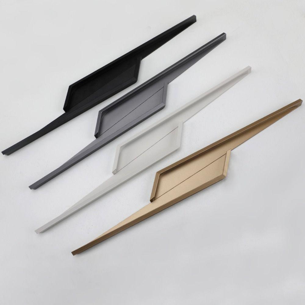 Светлая роскошь Ручки для ящиков шкафа Удлиненная мебельная фурнитура Модные ручки для шкафа Дом