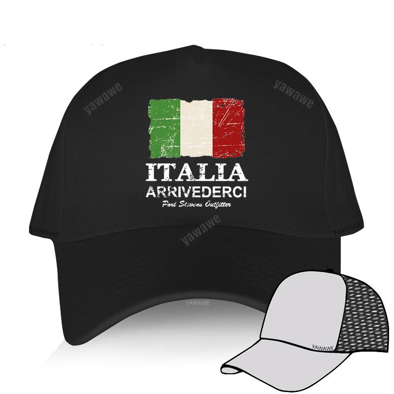 Мужская и женская кепка люксового бренда, винтажная бейсболка Italia Bandiera uomo uomini Vendita A Buon Mercato, забавный дизайн, летняя шапка