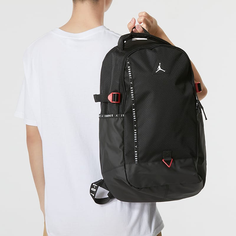 Jordan Athleisure Polyester Backpack Unisex Black JD2223003GS-001