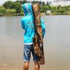 Сумка для рыболовных снастей 130 см. Складные универсальные сумки для рыбалки. Сумки для удочек.
