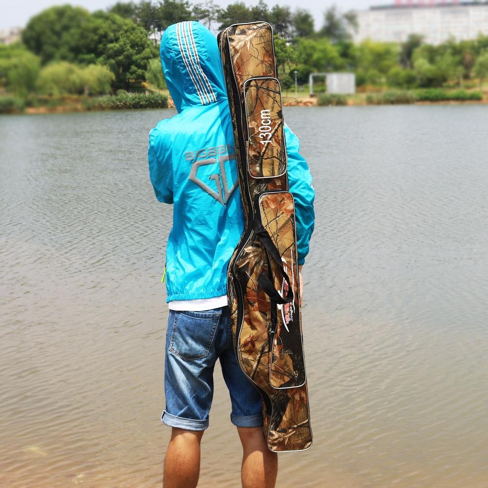 Сумка для рыболовных снастей 130 см. Складные универсальные сумки для рыбалки. Сумки для удочек.