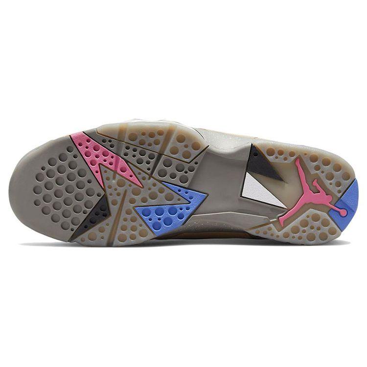 Кроссовки унисекс Air Jordan 7 Retro SE Sapphire Tan Shimmer Black DJ2636-204