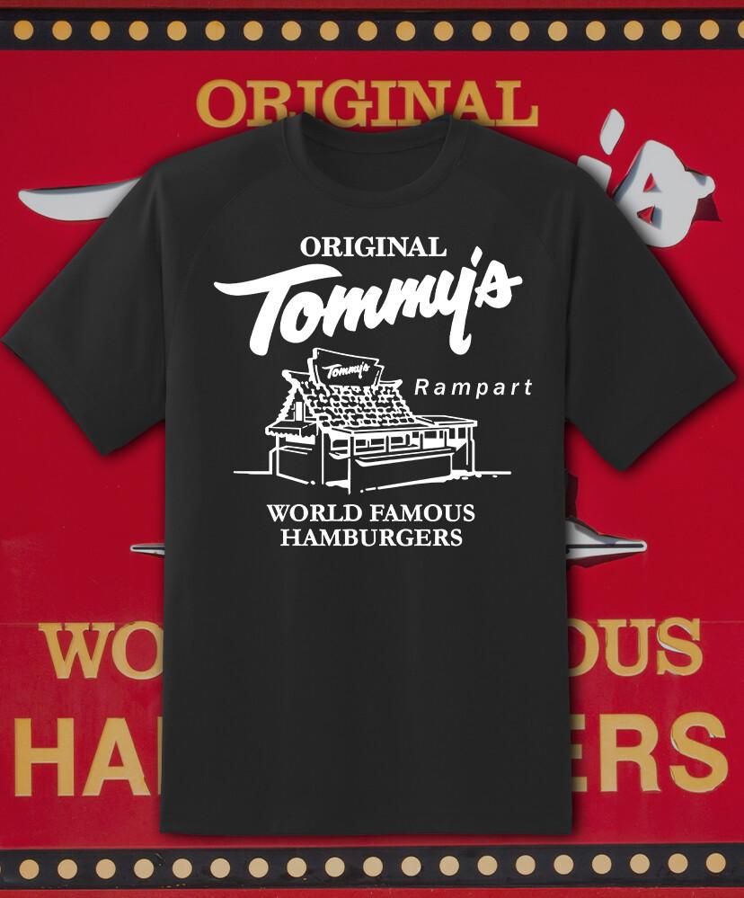 Футболка с логотипом Tommy'S Burgers 6 размеров Молодежный M - Взрослый 6XL! Быстрый корабль!