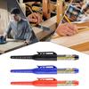 Carpenter's Marker Pens, Construction Marker Pens - 3X Deep Reach Marker Pens, Fast Drying, Waterproof | Construction Marking Tool, Deep Reach Markers