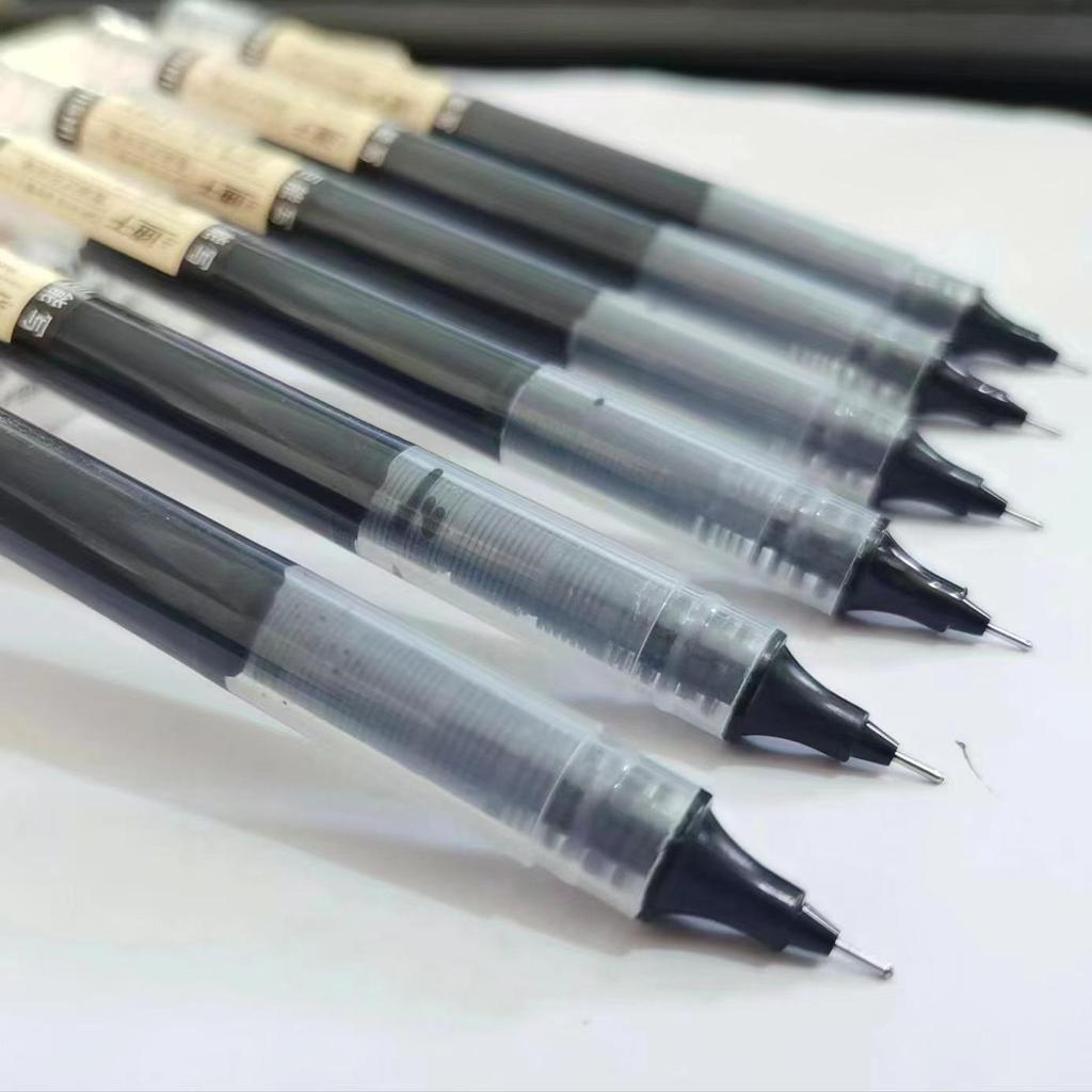 Быстросохнущая гелевая ручка Morning Light с большой емкостью для студентов - дизайн с игольчатым кончиком