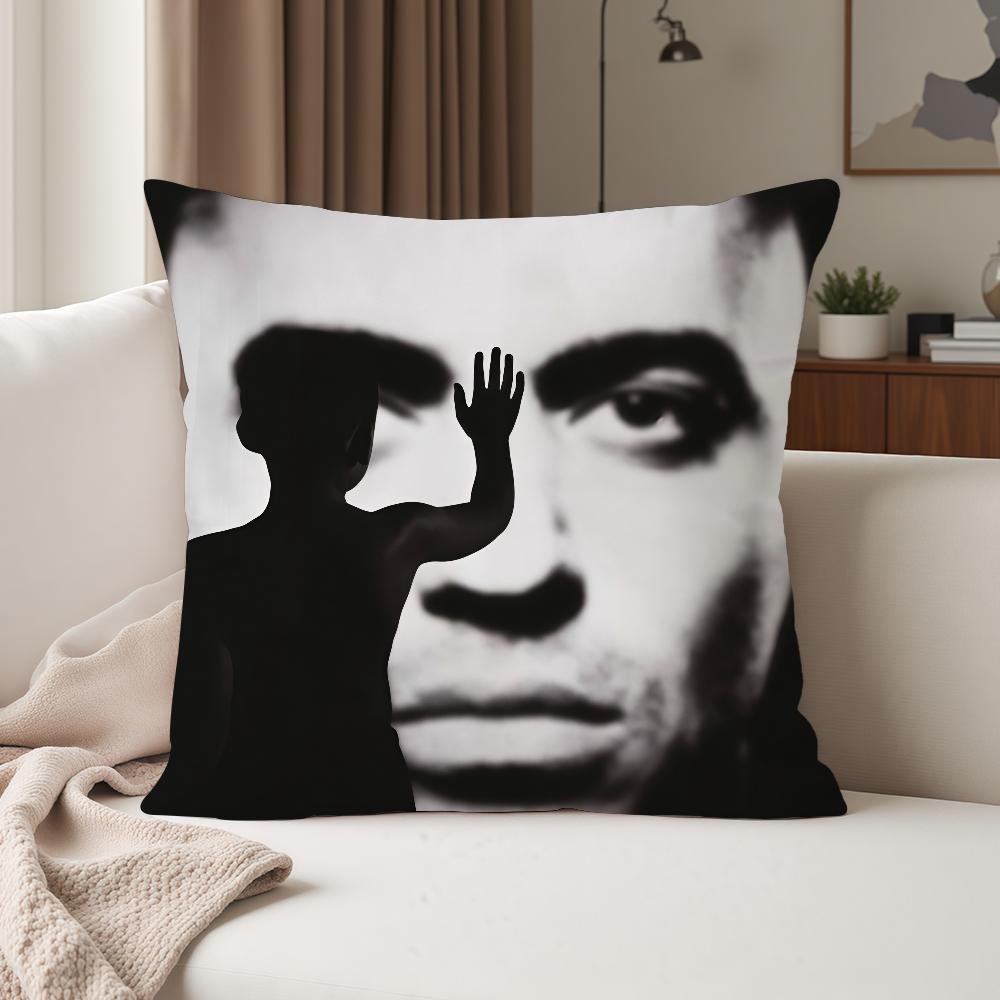 Singer E FINITA LA PACE MMarracash Pillow Case Suitable For Bedrooms Living Rooms Cars Home Decoration