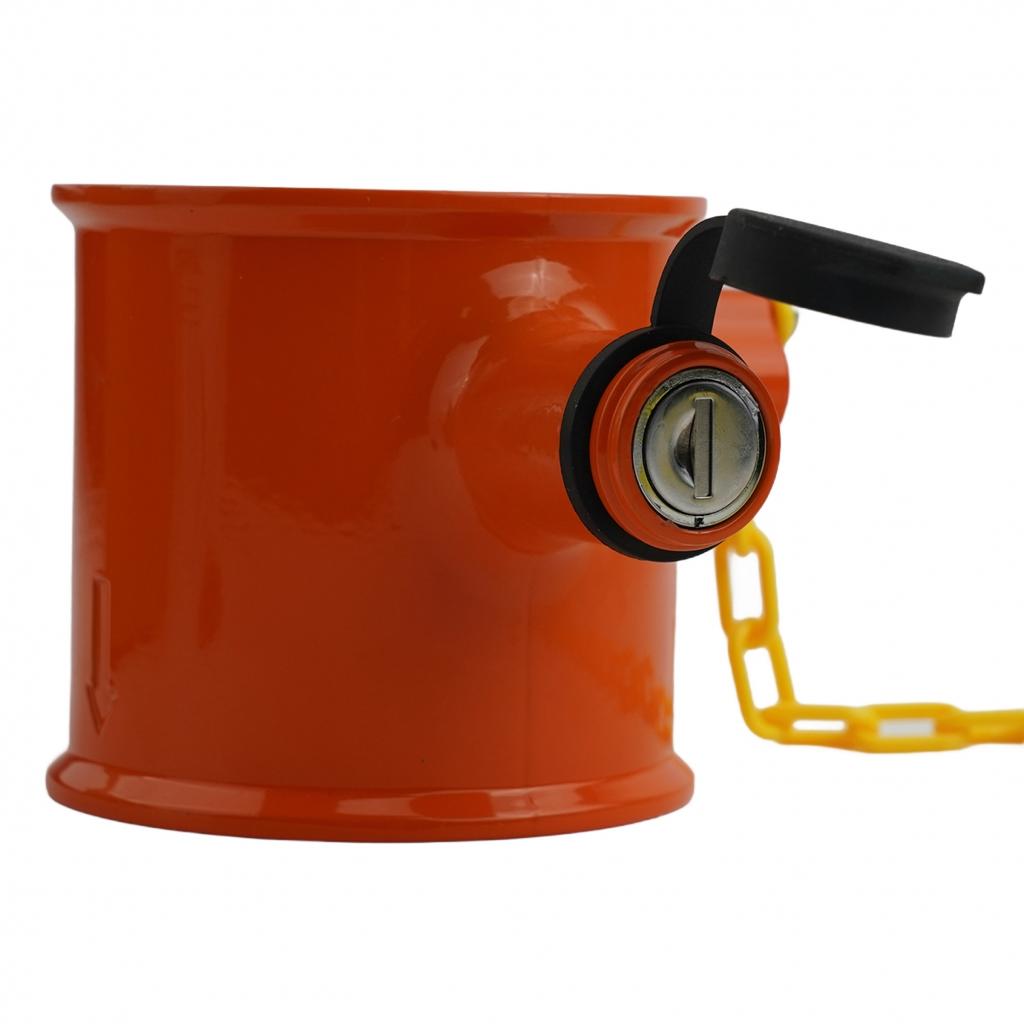 Эффективное решение против кражи Замок King Pin для грузовиков Включает 2 ключа