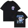 Hot Sale Saja Boys Kpop Demon Hunters Funny Tiger Graphic Print T-shirt Women Men Summer New Tee Cotton Comfortable Short Sleeve Casual Oversized Top