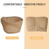 Strapless Bra for Women Front Closure Non-Slip Padded Bandeau Bra Wireless Push Up Bralette Seamless Tube Top