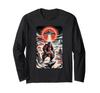 Samurai Gorilla UFO Alien Beam Warrior Long Sleeve Vs. T-Shirt