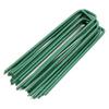 Metal Plastic Lawn Ground Garden U Pins Artificial Grass Steel Pegs Staples Turf nails Hooks