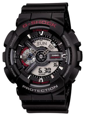 Casio Черные часы G-Shock GA-110-1AJF