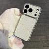 Ins корейская звезда золочение применимо iPhone17promax чехол для мобильного телефона Apple 17 новый продвинутый 16ProMax силиконовый персонализированный 15pro противоударный 14pro