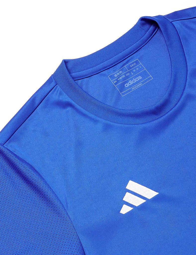 Adidas Tavera 23 Jersey Soccer Short Sleeve Team Royal Size S Men's T-Shirt, Blue/White (H44528), (WJ465)
