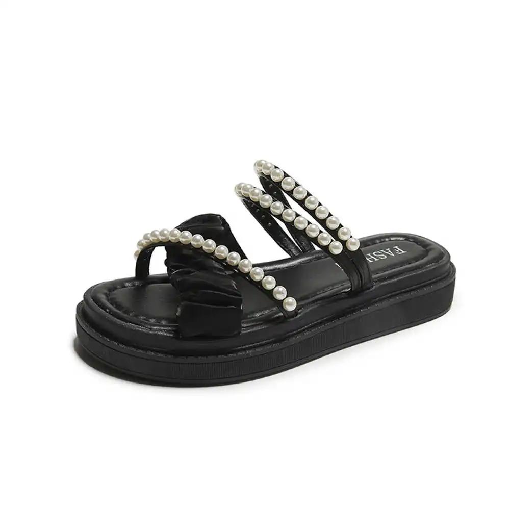 Fashion Round Nose Playform Luxury Brand Trainer Adult Slippers Shoes Luxury Sandal Women Designers Sneakers Sports Super Offers