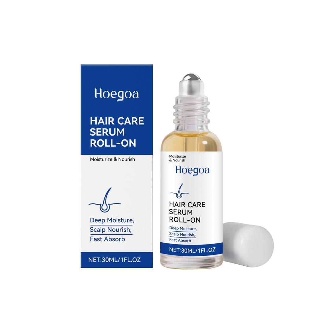 Moisturizing Hair Repair Roll-On Serum Nourish Smooth Shiny Massage Hair Treatment