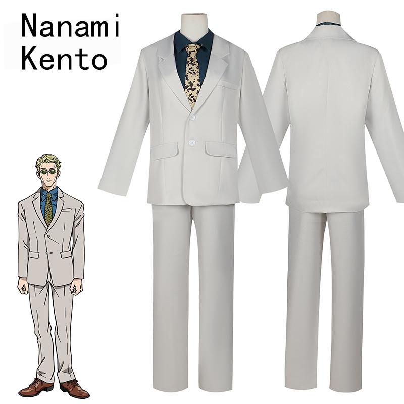 Ysir Jujutsu Kaisen Nanami Kento Костюм Аниме Анимация Seven Seas Construction Косплей Одежда