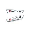 2Pcs/Set 4 MOTION 4motion Logo Emblem Car Fender Side Badge Rear Bumper Trunk Sticker For VW Polo Golf Passat Tiguan