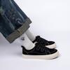 Global Casual Board Shoes Men's ZHQ-XA333 New Black Men's Shoes Versatile Platform Men's Trendy Canvas Shoes