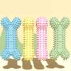 1PC Pet Chew Toy Soft Rubber Bite-resistance Bone Shape Teeth Grinding Chewing Toys for Small Dogs Training Pet Supplies