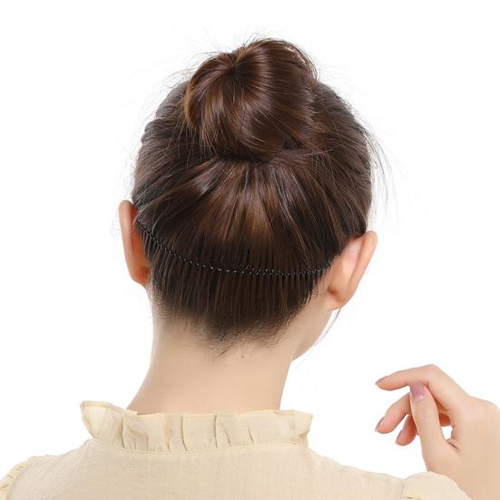 Женская повязка на голову с челкой, невидимая повязка на голову, высокая эластичность, гибкая, однотонная, противоскользящая, для организации коротких волос, обруч для волос, легкий инструмент для укладки волос