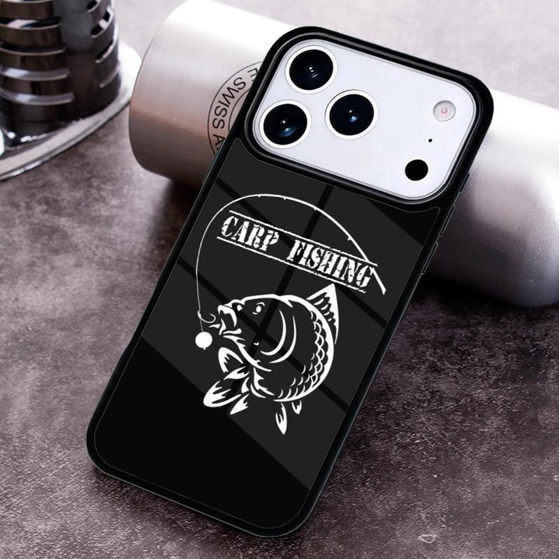 Carp Fishing Boilie Rig Hook Bumper Phone Case For iPhone 17 16 15 14 13 12 11 Pro Max Plus 17Air Soft Silicone Cover